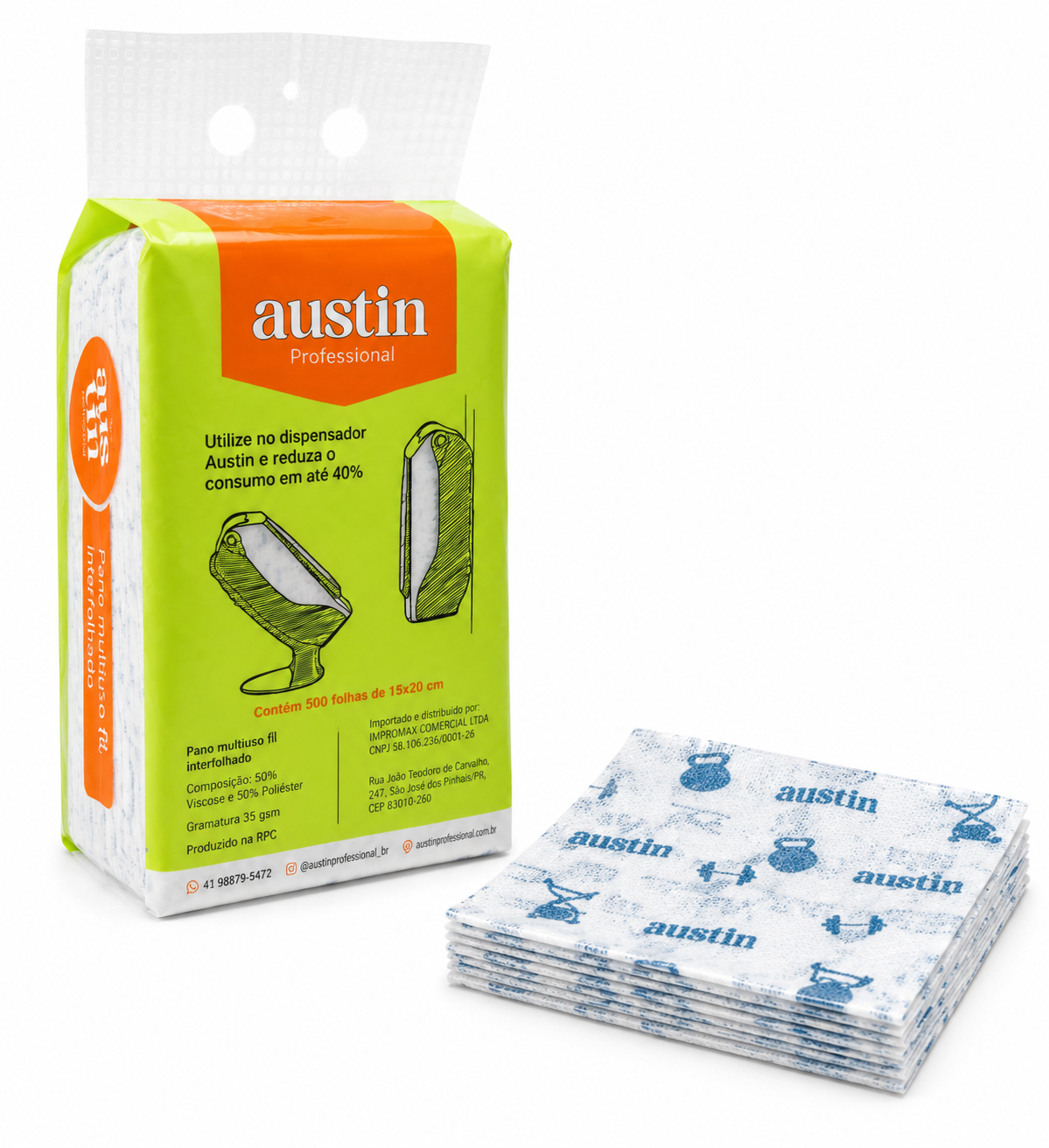 Fardo de pano Austin [Total 500 unidades]